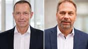 Jürgen Keller von AVAG und Dennis Lehmann von Tönjes stehen für die beiden neuen Premiumpartner im Netzwerk des VMF.